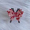 Butterfly Plastic Claw Hair Clips PW-WGED7BC-04-1