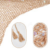 Polyester Women Crochet Beach Cover Up Sarong Wrap AJEW-WH20007-71-5