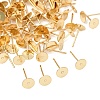 304 Stainless Steel Stud Earring Findings STAS-E025-4G-2