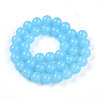 Imitation Jade Glass Beads Strands GLAA-T032-J10mm-04-2