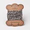 Tarnish Resistant 304 Stainless Steel Dapped Chains CHS-L015-28-2