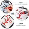 24Pcs 24 Styles PET Plastic Hollow Out Drawing Painting Stencils Templates DIY-WH0409-27-6