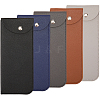 5Pcs 5 Colors Rectangle PU Leather Eyelasses Case AJEW-CN0005-39-7