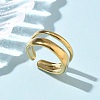 304 Stainless Steel Cuff Rings RJEW-P150-14G-1
