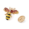 Little Bee Enamel Pins JEWB-S026-01G-C-1