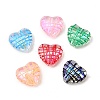 Transparent Glass Enamel Beads GLAA-S388-01-1