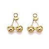 Ion Plating(IP) 304 Stainless Steel Charms X-STAS-A070-26G-1