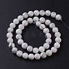 Natural Howlite Beads Strands G-D855-13-8mm-2