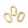 Rack Plating Brass Spring Gate Rings KK-H436-13B-G-3