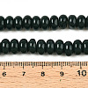 Opaque Spray Painted Glass Beads GLAA-ZX008-8mm-18X-4