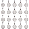 DICOSMETIC 20Pcs 304 Stainless Steel Pendants STAS-DC0012-64-1