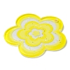 Acrylic Pendants with Glitter Powder MACR-Q160-01B-3