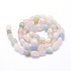 Natural Morganite Beads Strands X-G-K230-16-2