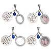 Alloy Locket Pendant HJEW-WR00002-1