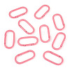 10Pcs Alloy Spring Gate Rings FIND-TA0009-25L-2