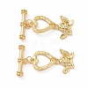 Brass Toggle Clasps KK-E068-VC193-2