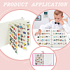 14Pcs Felt Cloth Pin Brooch Storage Binder Sheets for Enamel Pin Collection Book AJEW-WR0002-93A-5