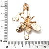 Zinc Alloy Enamel Rhinstone Brooches JEWB-V001-03C-02-3