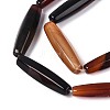 Dyed Natural Agate Beads Strands G-T144-54A-01-3