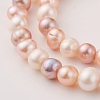 Natural Cultured Freshwater Pearl Beads Strands PEAR-G007-10-01-3