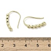 Brass Micro Pave Cubic Zirconia Earring Hooks KK-C048-13I-G-3