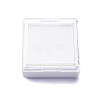 Acrylic Loose Diamond Storage Boxes with White Sponge Inside CON-R030-06B-1