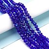 Electroplate Glass Beads Strands LS-EGLA-A034-T8mm-L16-4