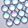 Transparent Glass Cabochons X-GLAA-S190-013A-D01-1