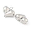 Heart Brass Pendants KK-M327-02D-P-2