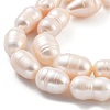 Natural Cultured Freshwater Pearl Beads Strands PEAR-P062-14C-4