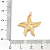 304 Stainless Steel Pendants STAS-C121-46E-G-3