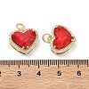 Brass Micro Pave Cubic Zirconia Pendants KK-C252-02C-G-3