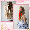 12Pcs 6 Colors Platinum Iron Alligator Hair Clips for Girls PHAR-SP0001-12-6