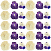 HOBBIESAY 90Pcs 3 Style Dried Pansy Flower DIY-HY0001-62-1
