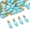 30Pcs ABS Plastic Imitation Pearl Pendants KY-YW0002-16D-1