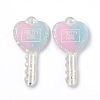 Two Tone Resin Big Pendants LS-RESI-Z001-01A-1