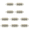 10 Bags Brass Magnetic Clasps with Loops KK-FS0002-02P-1