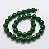 Natural Malaysia Jade Bead Strands G-A147-10mm-A07-2