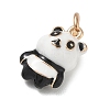 Alloy Enamel Pendants AL-CBA68FA-09C-G-2