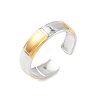 304 Stainless Steel Cuff Rings LS-RJEW-S626-06GP-B-2