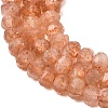 Natural Gold Sunstone Beads Strands G-K376-I06-3x4mm-4