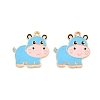Alloy Enamel Pendants AL-CBA1F11-01G-1