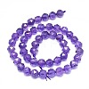 Natural Amethyst Beads Strands G-F715-003-2