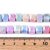 Anti-Tarnish Electroplate Glass Beads Strands GLAA-T025-8mm-10A-4