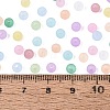 FGB Frosted Transparent Glass Seed Beads SEED-N013-02A-4