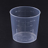 60ml Measuring Cup Plastic Tools TOOL-WH0044-05-1