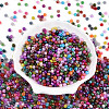 Baking Paint Glass Seed Beads SEED-N007-02H-2