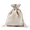 Cotton Cloth Packing Pouches Drawstring Bags ABAG-R011-9X12-01-3