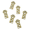 Open Back Bezel Pendants X-PALLOY-TAC0010-08AB-3