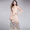 3D Flower Organgza Polyester Embroidery Ornament Accessories DIY-WH0632-47A-7